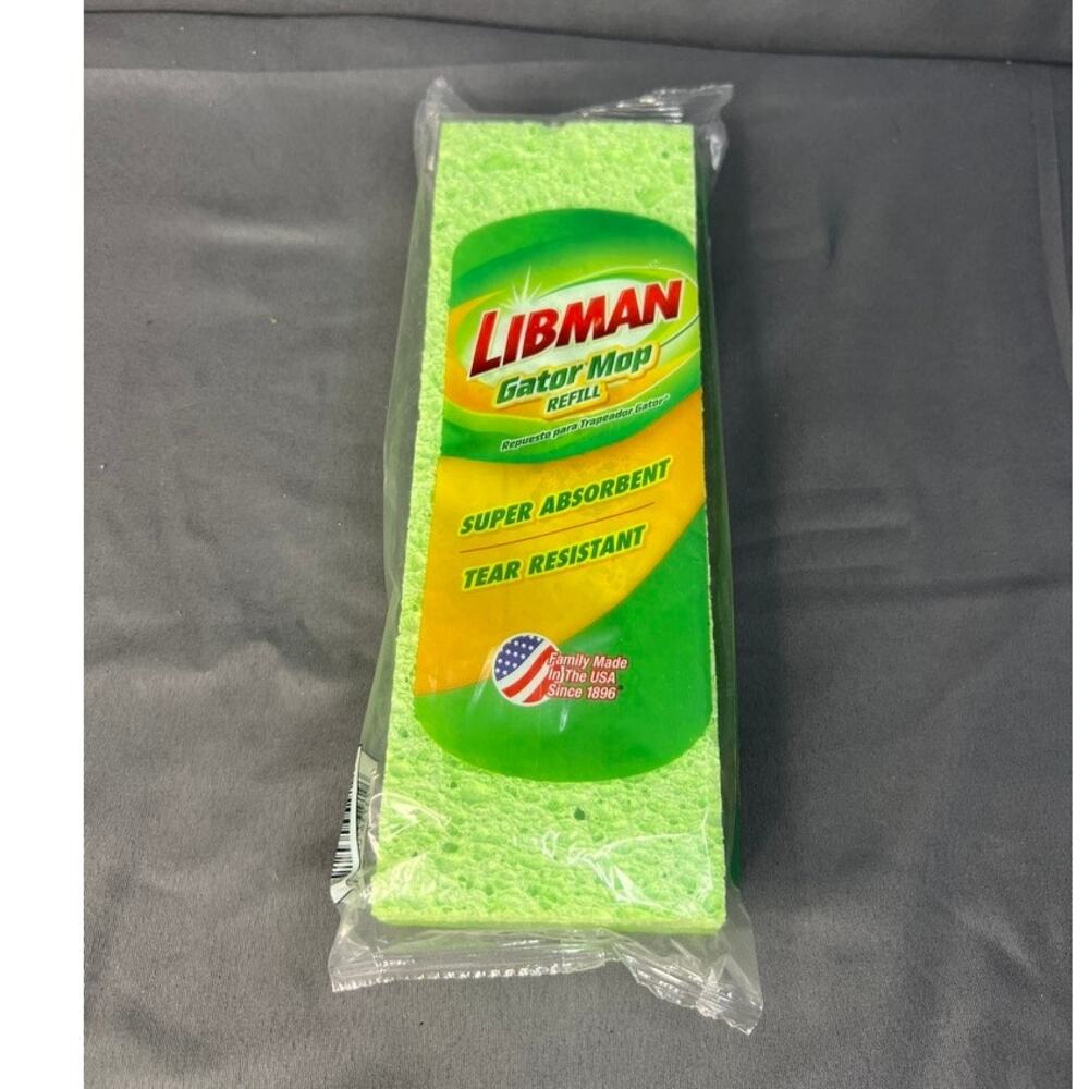 Genuine Libman Gator Mop Head Refill NIP Sealed
